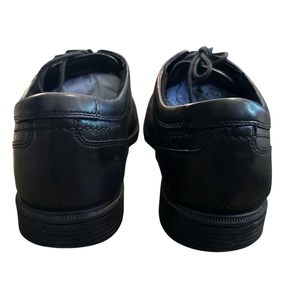 Rockport Black Leather Dress Shoes Mens 11‎